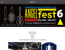 Tablet Screenshot of angelfest.info